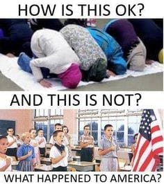 Muslim Prayer in Schools, But Not Christian Prayer.